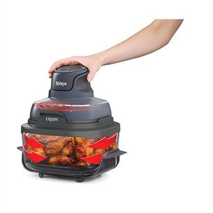 Ninja CRISPi 4-in-1, 1700 W, 3.8 L, mėlyna - Nešiojama karšto oro gruzdintuvė