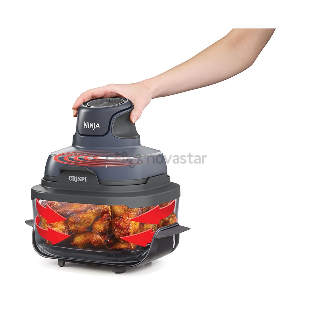 Ninja CRISPi 4-in-1, 1700 W, 3.8 L, mėlyna - Nešiojama karšto oro gruzdintuvė
