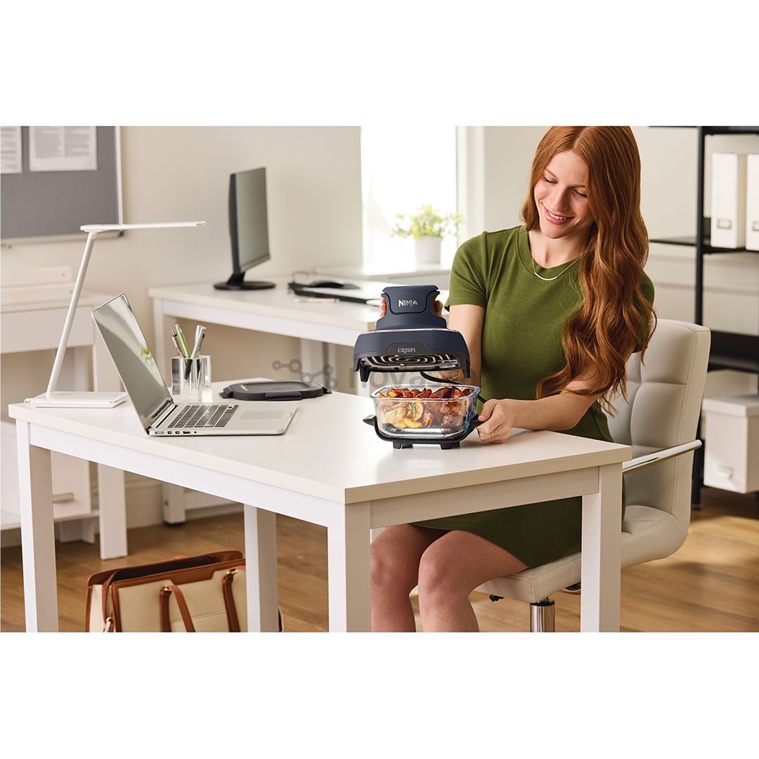 Ninja CRISPi 4-in-1, 1700 W, 3.8 L, mėlyna - Nešiojama karšto oro gruzdintuvė