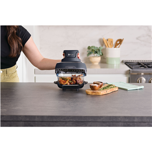Ninja CRISPi 4-in-1, 1700 W, 3.8 L, mėlyna - Nešiojama karšto oro gruzdintuvė