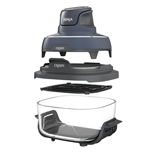 Ninja CRISPi 4-in-1, 1700 W, 3.8 L, mėlyna - Nešiojama karšto oro gruzdintuvė