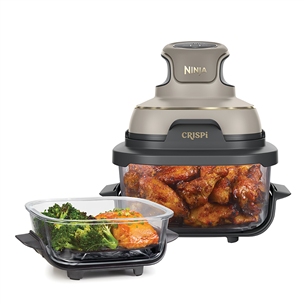 Ninja CRISPi 4-in-1, 1700 W, 3.8 L, smėlio spalvos - Nešiojama karšto oro gruzdintuvė FN101EUST
