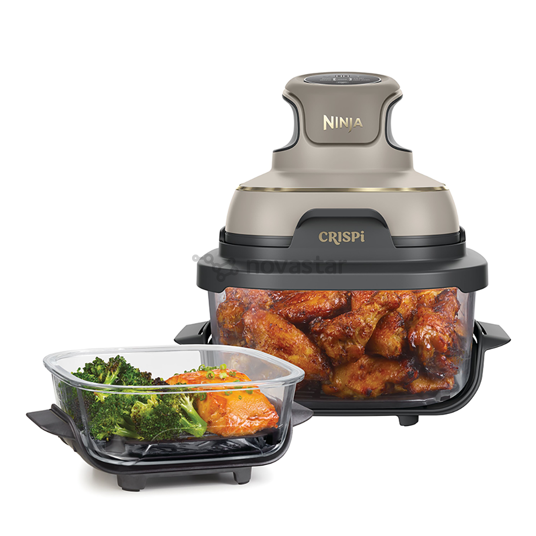 Ninja CRISPi 4-in-1, 1700 W, 3.8 L, smėlio spalvos - Nešiojama karšto oro gruzdintuvė