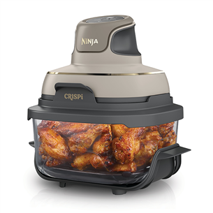 Ninja CRISPi 4-in-1, 1700 W, 3.8 L, smėlio spalvos - Nešiojama karšto oro gruzdintuvė