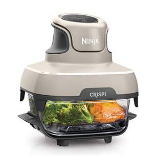 Ninja CRISPi 4-in-1, 1700 W, 3.8 L, smėlio spalvos - Nešiojama karšto oro gruzdintuvė