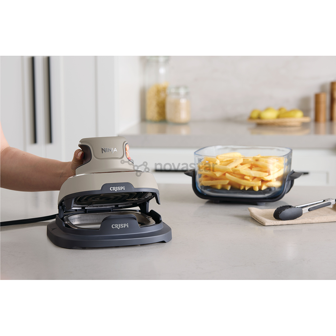 Ninja CRISPi 4-in-1, 1700 W, 3.8 L, smėlio spalvos - Nešiojama karšto oro gruzdintuvė