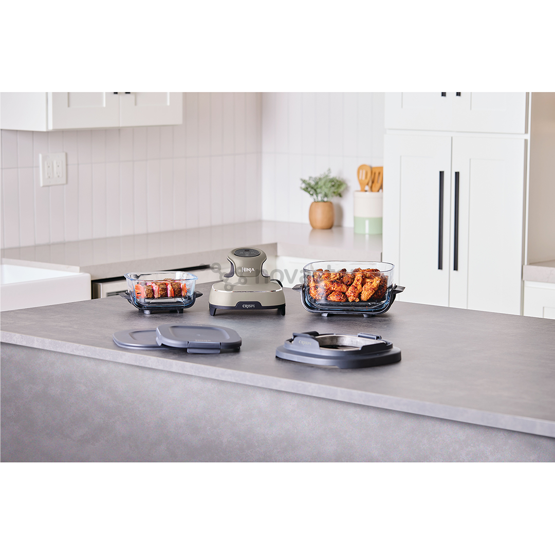 Ninja CRISPi 4-in-1, 1700 W, 3.8 L, smėlio spalvos - Nešiojama karšto oro gruzdintuvė