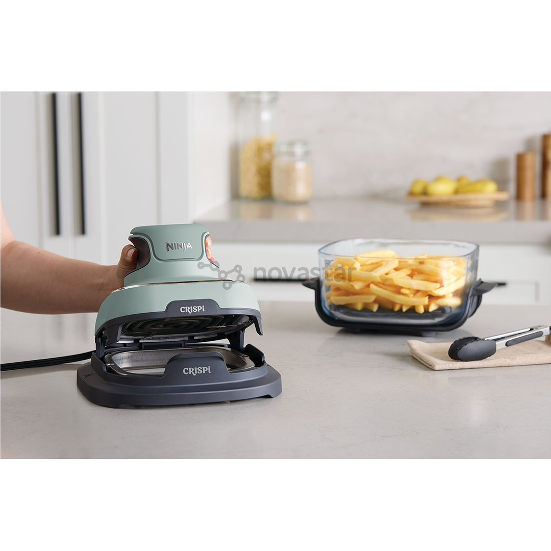 Ninja CRISPi 4-in-1, 1700 W, 3.8 L, žalia - Nešiojama karšto oro gruzdintuvė