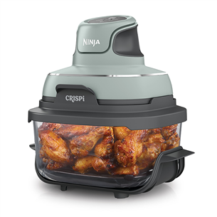 Ninja CRISPi 4-in-1, 1700 W, 3.8 L, žalia - Nešiojama karšto oro gruzdintuvė