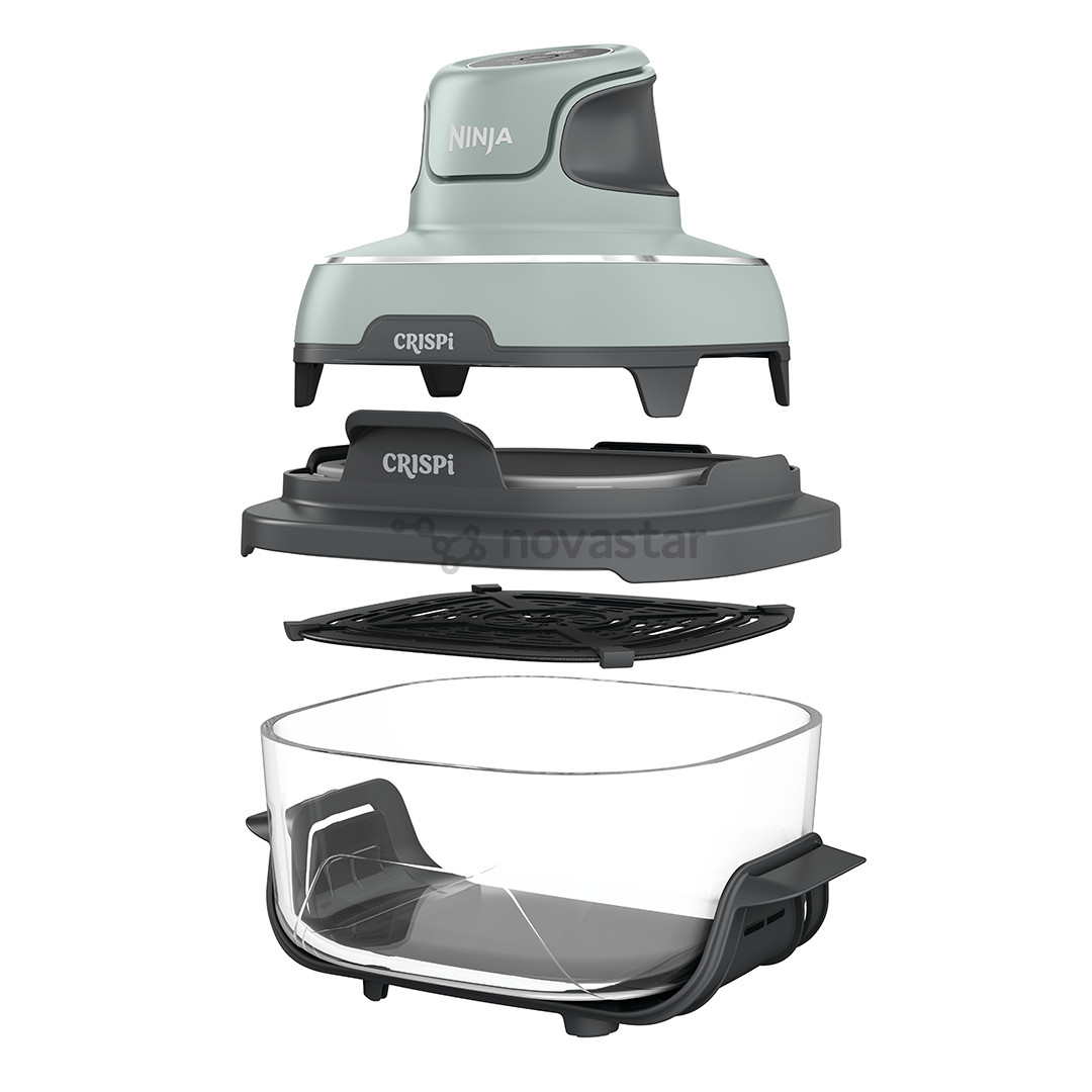Ninja CRISPi 4 в 1, 1700 Вт, 3,8 л, зеленый - Портативный аэрогриль