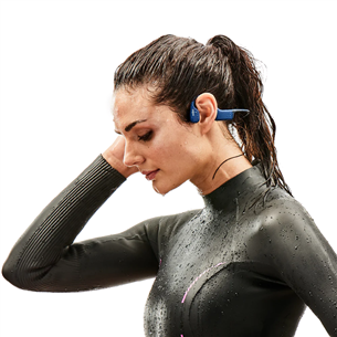 Shokz Open Swim, blue - Open-ear wireless headphones