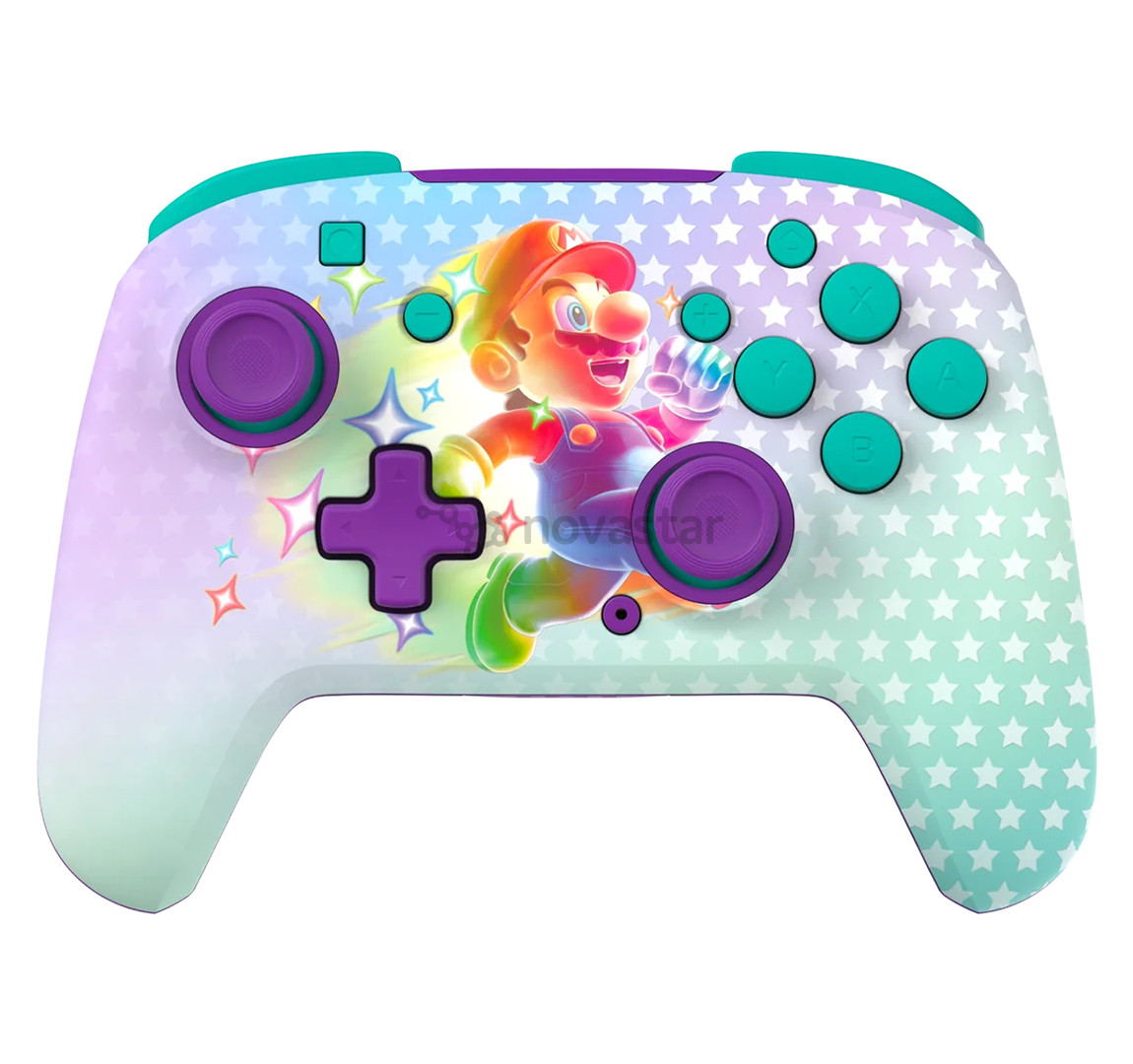 Turtle Beach Rematch Mario, Nintendo Switch, violetinis/žalsvas - Belaidis žaidimų pultelis
