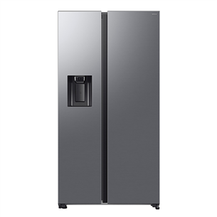 Samsung Bespoke AI, NoFrost, 640 л, высота 179 см, серебристый - SBS-холодильник RS70F65KETEO