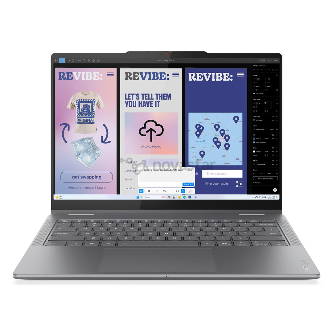 Lenovo Yoga 7 2-in-1 14ILL10, 14'', OLED, WUXGA, Ultra 5, 16 GB, 512 GB, ENG, luna grey - Notebook