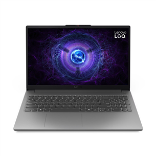Lenovo LOQ 15IAX9E, 15,6'', 144 Гц, i5, 12 ГБ, 512 ГБ, RTX 3050, серый - Ноутбук 83LK00B3LT