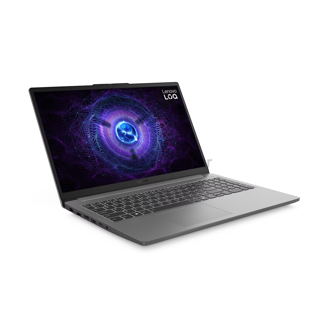 Lenovo LOQ 15IAX9E, 15,6'', 144 Hz, i5, 12 GB, 512 GB, RTX 3050, pilkas - Nešiojamasis kompiuteris