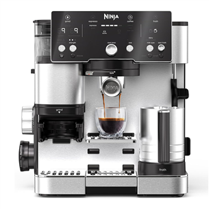 Ninja Luxe Café Essential, juodas/nerūdijančio plieno - Kavos aparatas ES501EU