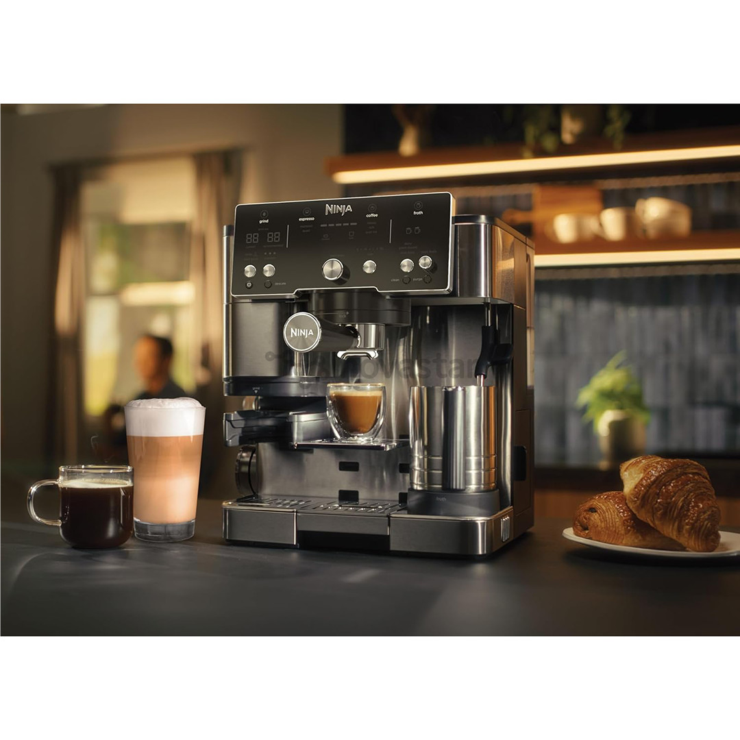 Ninja Luxe Café Essential, черный/нерж. сталь - Кофемашина