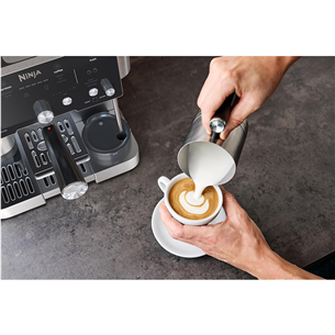 Ninja Luxe Café Essential, juodas/nerūdijančio plieno - Kavos aparatas