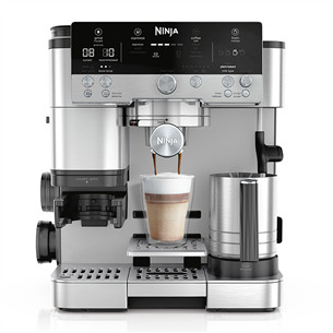 Ninja Luxe Café Premier, black/stainless steel - Espresso machine ES601EU