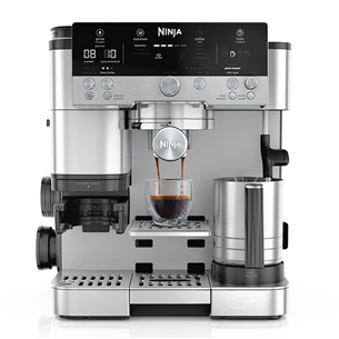 Ninja Luxe Café Premier, juodas/nerūdijančio plieno - Kavos aparatas