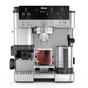 Ninja Luxe Café Premier, juodas/nerūdijančio plieno - Kavos aparatas