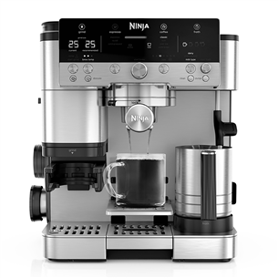 Ninja Luxe Café Premier, juodas/nerūdijančio plieno - Kavos aparatas