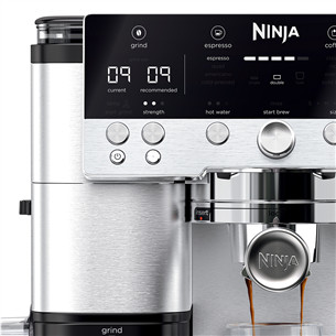 Ninja Luxe Café Premier, black/stainless steel - Espresso machine