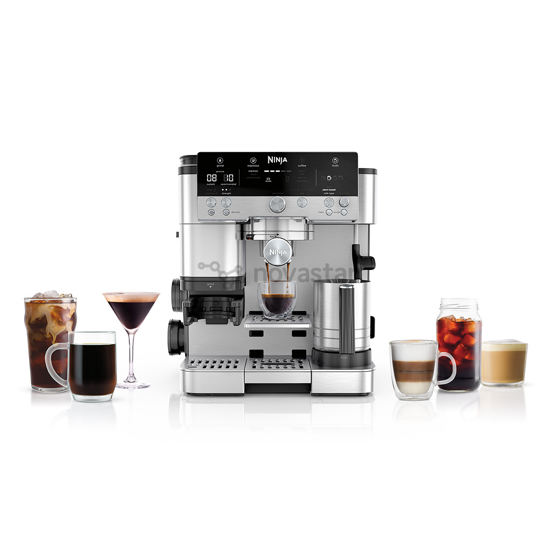 Ninja Luxe Café Premier, black/stainless steel - Espresso machine