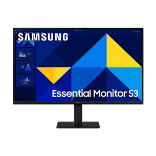 Samsung Essential S3, 27'', Full HD, IPS, juodas - Monitorius LS27D300GAUXEN