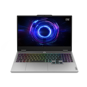 Lenovo LOQ 15IRX10, 15,6'', Full HD, 144 Hz, i7, 24 GB, 1 TB, RTX 5060, ENG, pilkas - Nešiojamas kompiuteris 83JE001BNT