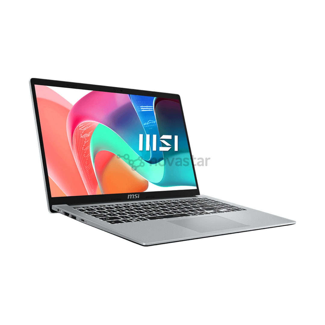 MSI Modern 15 F13M, 15,6'', i5, 16 GB, 512 GB, urban silver - Notebook