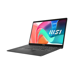 MSI Modern 15 F13M, 15,6'', i3, 16 GB, 512 GB, platinum gray - Notebook