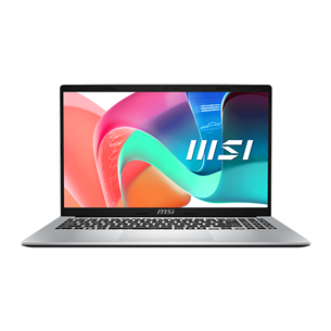 MSI Modern 15 F13M, 15,6'', i7, 16 ГБ, 512 ГБ, серебристый - Ноутбук MODERN15-F13MG-643NL