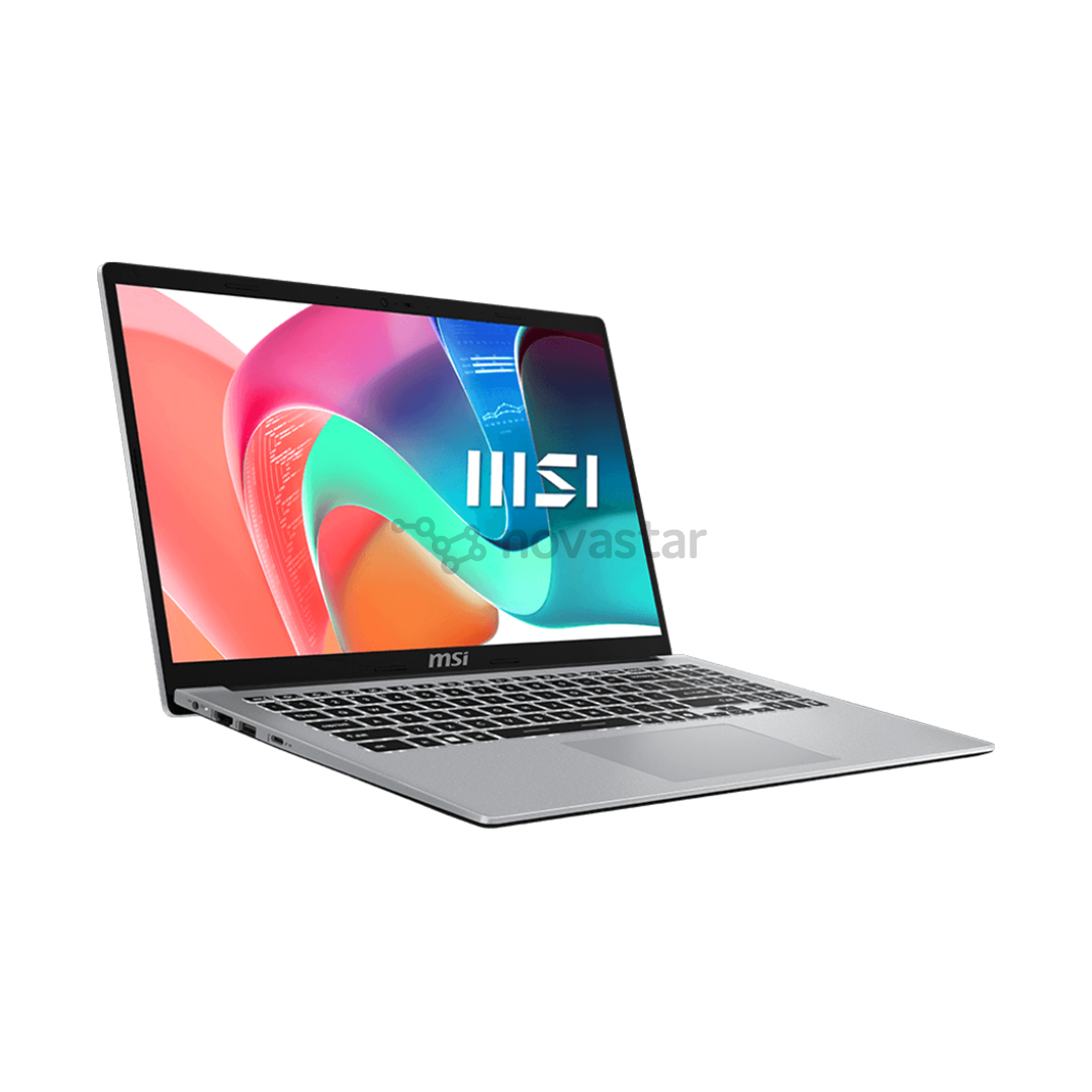 MSI Modern 15 F13M, 15,6'', i7, 16 ГБ, 512 ГБ, серебристый - Ноутбук