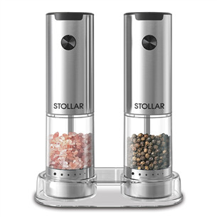 Stollar the Salt & Pepper, stainless steel - Salt and pepper grinder SSP400