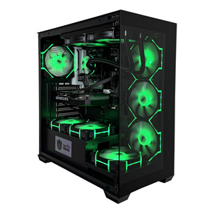 Intop Gaming R5 Aqua, Ryzen 5, 32 GB, 1 TB, RTX 5060 Ti, black - Desktop PC ER282419