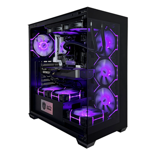 Intop Gaming R7 Aqua, Ryzen 7, 32 GB, 1 TB, RTX 5070, black - Desktop PC ER097421