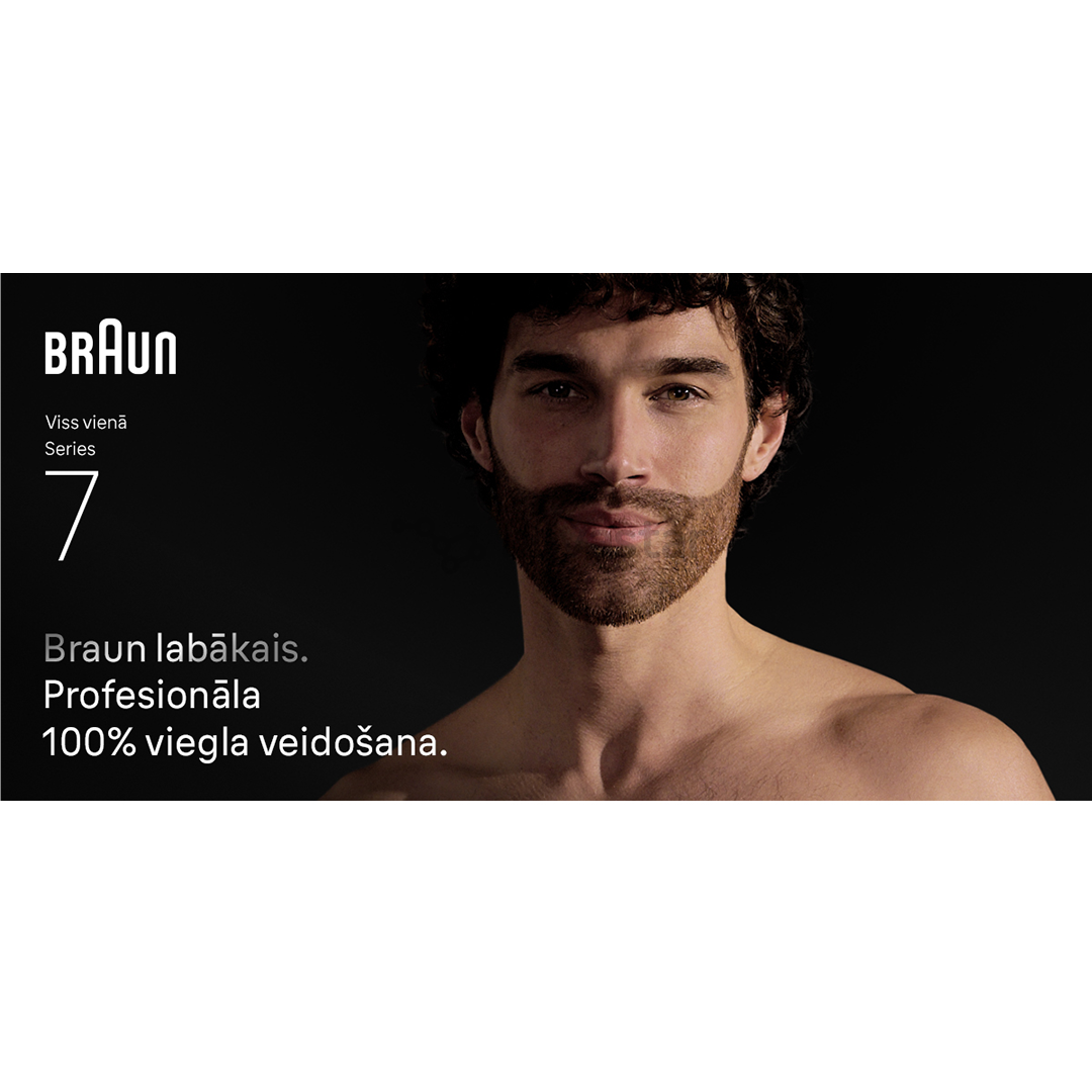 Plaukų kirpimo mašinėlė Braun Series 7, 11-in-1, tamsiai mėlyna