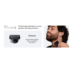 Plaukų kirpimo mašinėlė Braun Series 7, 11-in-1, tamsiai mėlyna