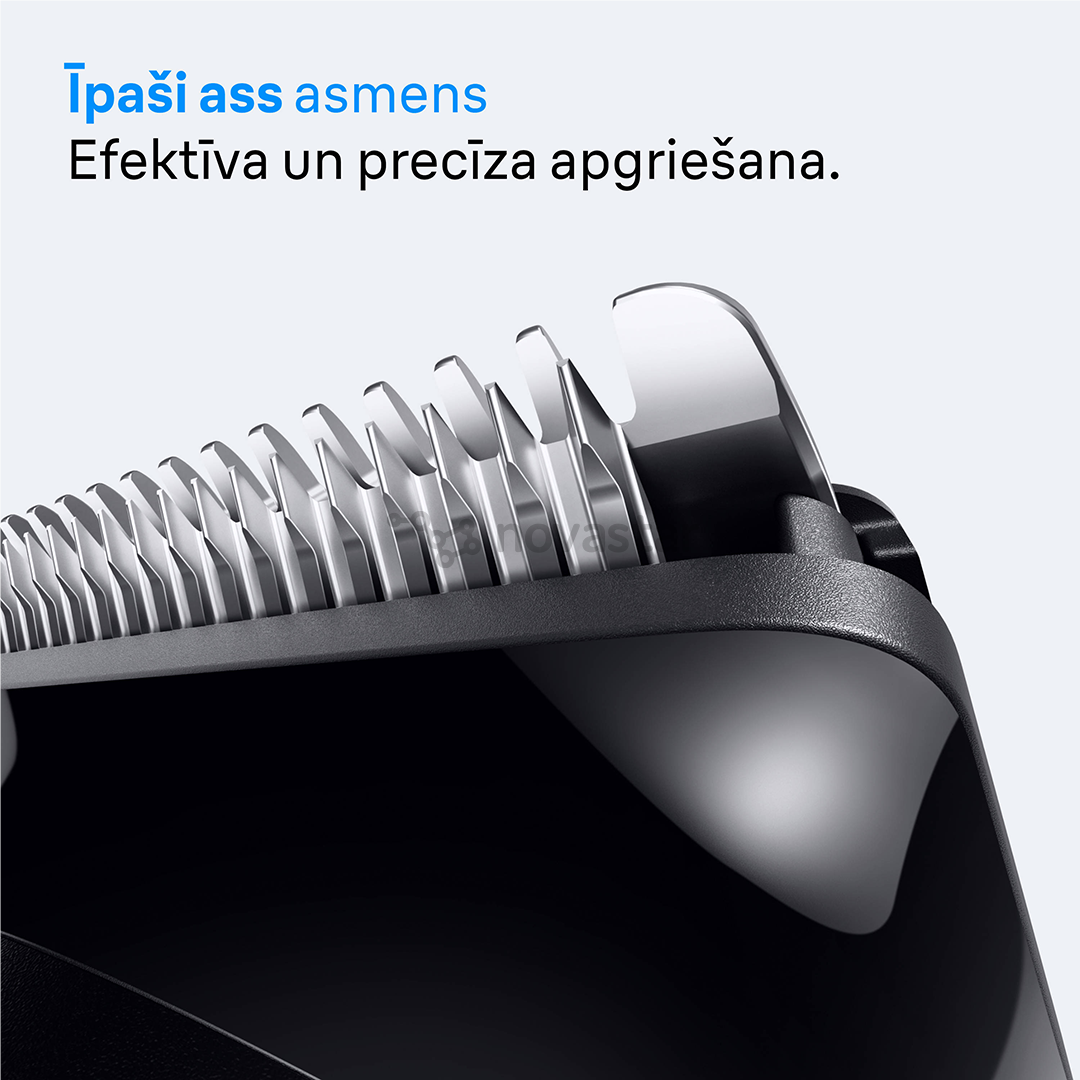 Plaukų kirpimo mašinėlė Braun Series 3, 8-in-1, tamsiai pilka