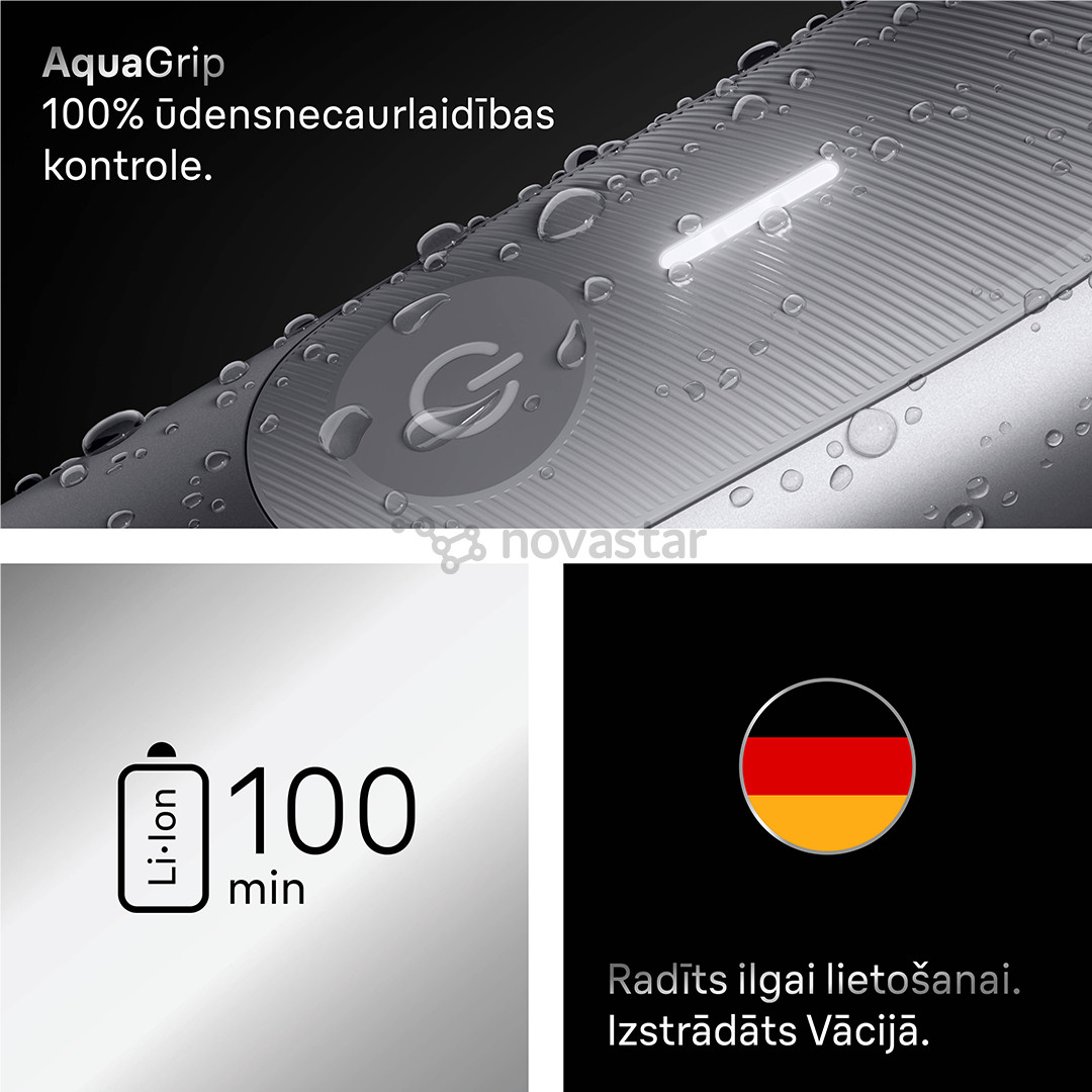 Kūno skustuvas Braun Body Groomer Series 7, pilkas