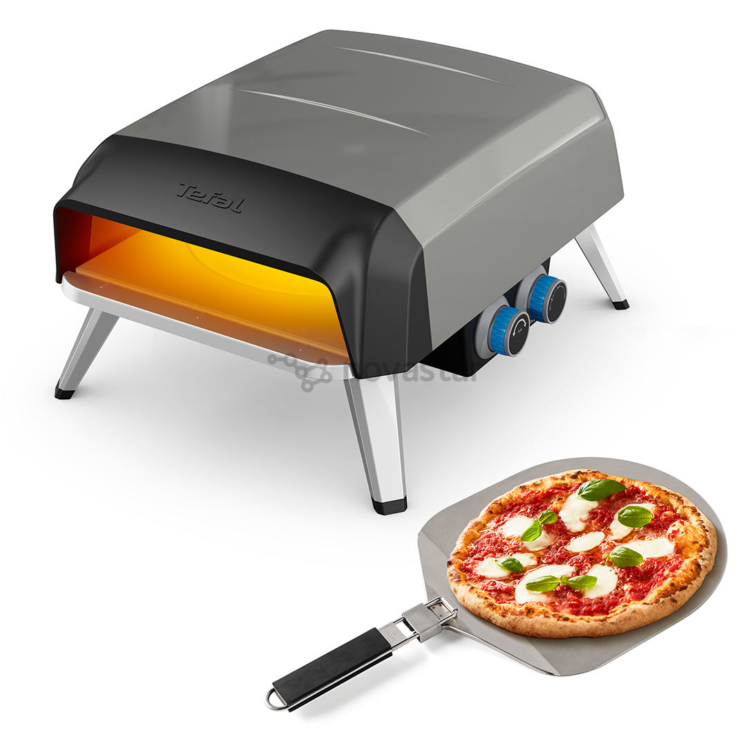 Tefal Pizza Pronto, pilka - Dujinė picos krosnelė