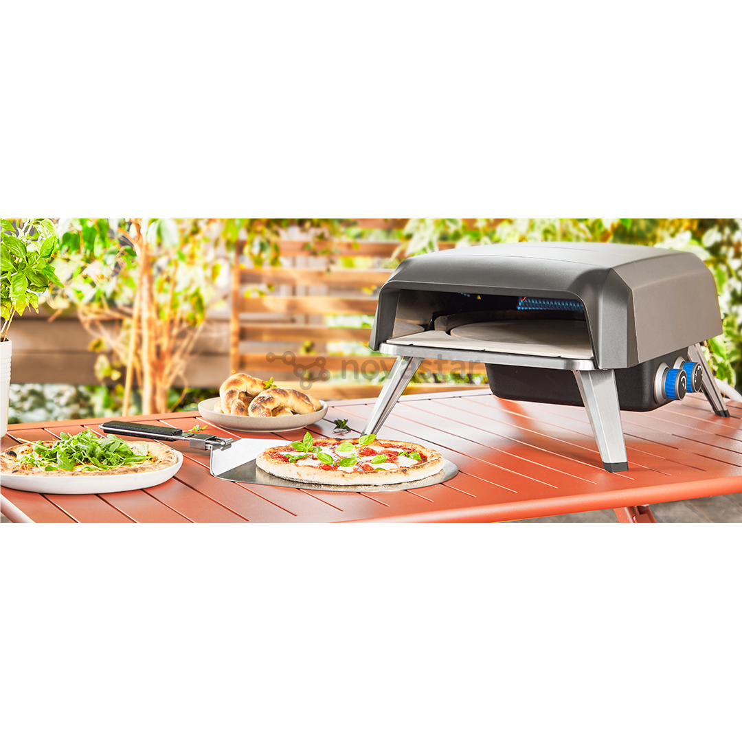 Tefal Pizza Pronto, pilka - Dujinė picos krosnelė