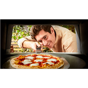 Tefal Pizza Pronto, pilka - Dujinė picos krosnelė