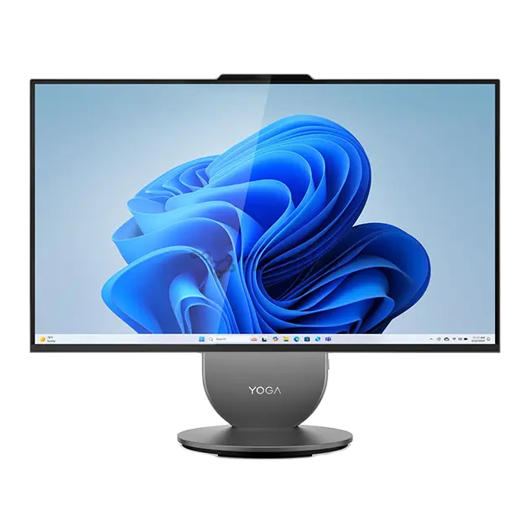 Lenovo Yoga AIO 27IAH10, 27'', QHD, IPS, 120 Hz, Ultra 7, 16 GB, 1 TB, pilkas - Stacionarus kompiuteris