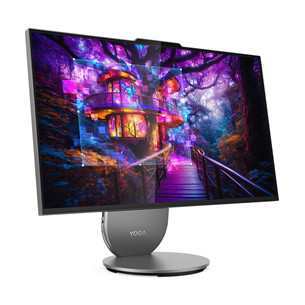 Lenovo Yoga AIO 27IAH10, 27'', QHD, IPS, 120 Hz, Ultra 7, 16 GB, 1 TB, pilkas - Stacionarus kompiuteris