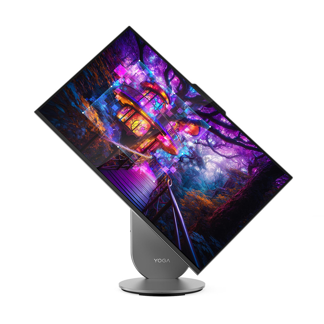 Lenovo Yoga AIO 27IAH10, 27'', QHD, IPS, 120 Hz, Ultra 7, 16 GB, 1 TB, pilkas - Stacionarus kompiuteris