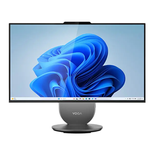 Lenovo Yoga AIO 27IAH10, 27'', QHD, IPS, 120 Hz, Ultra 9, 16 GB, 1 TB, RTX 4050, luna grey -  All in one desktop PC F0J2002LNY