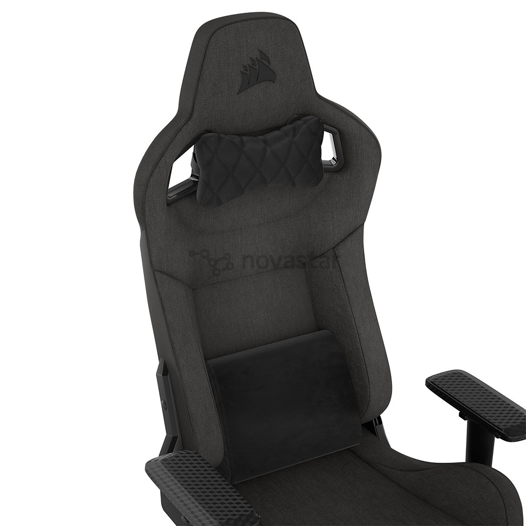 Corsair T3 RUSH Fabric, juoda - Žaidimų kėdė